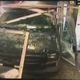 Video: Man arrested after violently ramming his truck into local TV station…