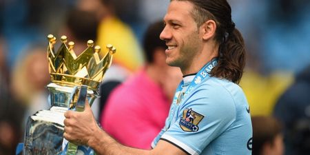 Video: Martin Demichelis watches his own sprint soundtracked by Celine Dion