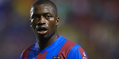 Vine: Levante’s Papakouli Diop dances in response to alleged racist abuse from Atletico Madrid fans