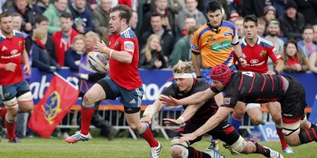 Video: Munster keep up PRO12 charge by destroying Edinburgh in Scotland