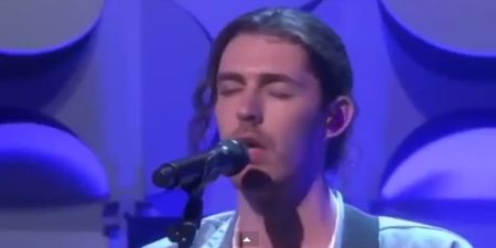 Video: Irish musician Hozier absolutely killed it on the Late Show With David Letterman last night