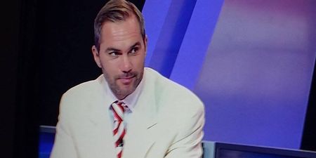 Pic of the day: Jason McAteer wears famous 1996 Cup Final suit on FA Cup punditry duties
