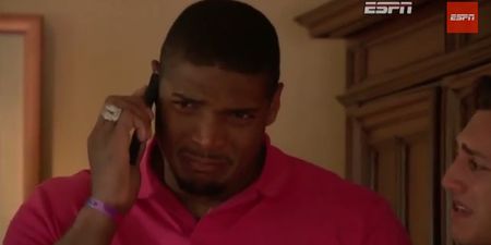 Video: Watch Michael Sam’s tearful reaction as he becomes the NFL’s first openly gay player
