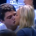 Gif: Man’s kiss attempt gets rejected during basketball game