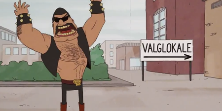 Video: Danish parliament causes controversy with very NSFW ‘Voteman’ cartoon