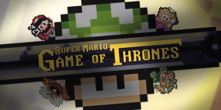 Video: This Game of Thrones/Mario Bros. mash-up is very cool