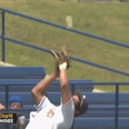 That’s Gas: Baseball player unintentionally headers ball to teammate