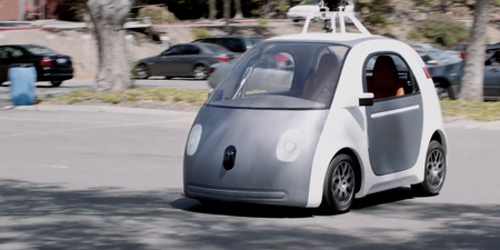 Video: Watch a group of people test out Google’s new driverless car