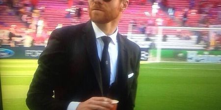 Pic: How cool does Xabi Alonso look ahead of tonight’s Champions League final?