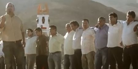 Video: The Chilean miners send a message to their national team in inspirational World Cup ad