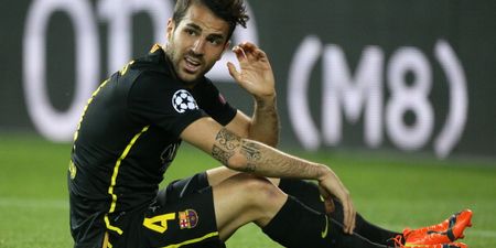 League 2 club take to Twitter to confirm they no longer want Cesc Fabregas