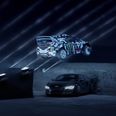 Video: Ken Block and his VERY fast friends star in this super cool race on a track made entirely out of light