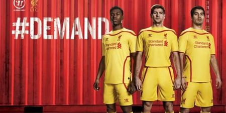 Video: Go behind the scenes as Warrior and LFC launch the 2014/15 away kit in Dublin