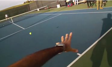 Video: How cool is this? Watch tennis played through Roger Federer’s eyes