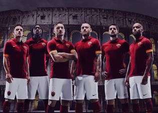 Pic: The new Roma jersey is just absolutely gorgeous so it is