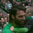 Video: Lennon and Samaras share a magic moment with young Celtic fan