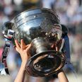 Pic: An incredible ten-foot high replica of the Sam Maguire built in stone in Donegal