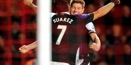 Pic: Gerrard and Suarez both earn a place in WhoScored’s highest-rated European XI of the season