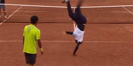 Video: Gael Monfils and Laurent Lokoli take part in epic dance-off at the French Open