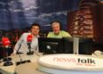 In pictures: Brian O’Driscoll links up with his new colleagues at Newstalk