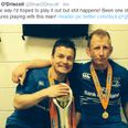 “Shit happens!” Brian O’Driscoll tweets picture of himself and Leo Cullen after PRO12 win