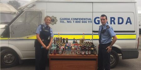 Wowsers… Check out the amount of alcohol Gardaí seized on Portmarnock beach yesterday