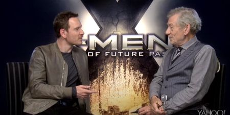 Video: Fassbender and McAvoy do impressions of McKellan and Stewart to their faces