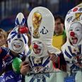 Pic: So there’s a Munster fan supporting Japan against Greece in the stadium tonight
