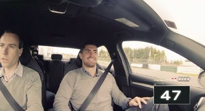 Video: Watch Rob Kearney’s heart-rate go through the roof at Mondello Park