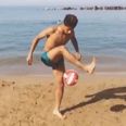 Video: Check out Hachim Mastour’s absolutely ridiculous beach football skills