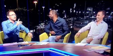 ICYMI: Martin O’Neill engages in pi**ing contest with Messrs Vieira and Cannavaro, wins by some distance