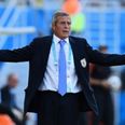Uruguay manager Oscar Tabarez has spoken out strongly against the Luis Suarez ban