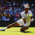 Video: Rafael Nadal falls on the ground but recovers to hit the point of the day at Wimbledon