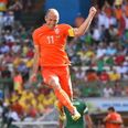 Vines: The Netherlands smash and grab a late win over Mexico after Robben takes a tumble