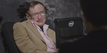 Video: Watch as Stephen Hawking brilliantly puts comedian John Oliver in his place…
