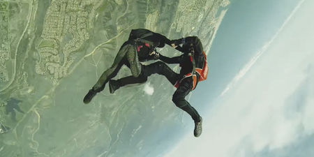Video: ‘Full Contact Skydiving’ mixes falling from 15,000 with full contact MMA