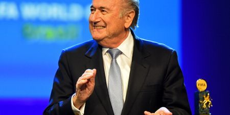 Vine: Make it stop! Sepp Blatter did a weird dance thing at FIFA congress