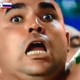 Video: We’re not sure if this Algerian fan was overjoyed or disturbed by their goal against Russia last night