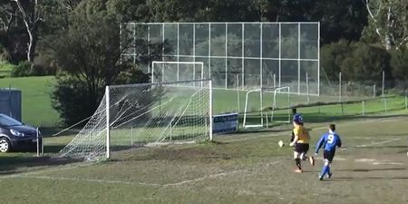Video: Australian amateur player responsible for one of the worst ever open-goal misses