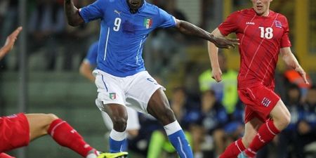 Video: Mario Balotelli produced a glorious first touch and a brilliant outside of the boot cross to set up Italy’s goal last night