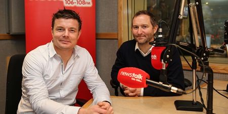 Video: Brian O’Driscoll’s first interview after being unveiled as the newest member of Newstalk’s Off the Ball team