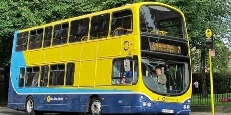 Dublin Bus were caught out by a Back To The Future prank this morning