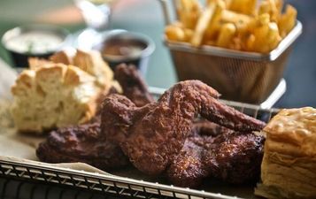 Stop everything! Chicken covered in chocolate is a thing and it’s available