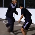 Video: Freestyle footballer disguised as old man bamboozles opponents with amazing skills