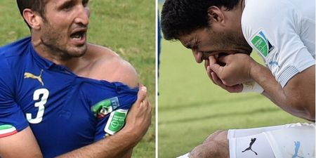 Luis Suarez’s lawyer insists that Chiellini incident was ‘an absolutely casual play’
