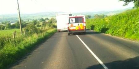 Pics: GoSafe speed camera van spotted driving dangerously in Donegal