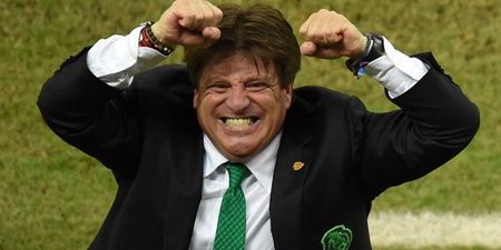The Noise from Brazil: Why Miguel Herrera is our favourite World Cup manager, Van Gaal’s ‘golden willy’ and all or nothing for JOEpan