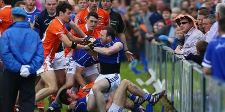 Irish bookie pays Armagh’s fine for their pre-match brawl with Cavan