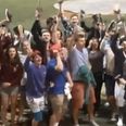 Video: A group of Irish J1 students sang chants at a baseball game this week and were rewarded with season tickets for their efforts