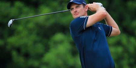Video: Justin Rose got a chip shot very badly wrong at the US Open yesterday